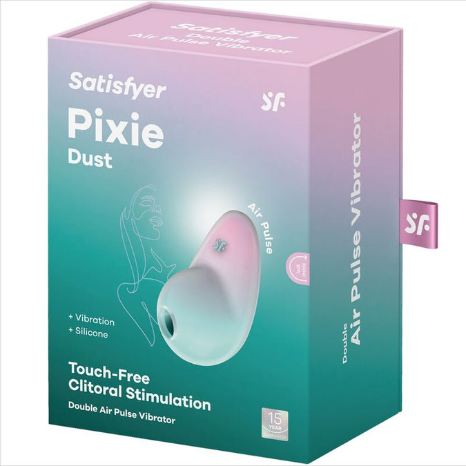 SATISFYER - PIXIE DUST BLAUW LUCHTDRUK STIMULATOR
