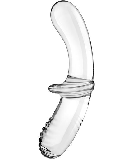 SATISFYER - DOUBLE CRYSTAL DILDO TRANSPARANT SATISFYER - DOUBLE CRYSTAL DILDO TRANSPARANT