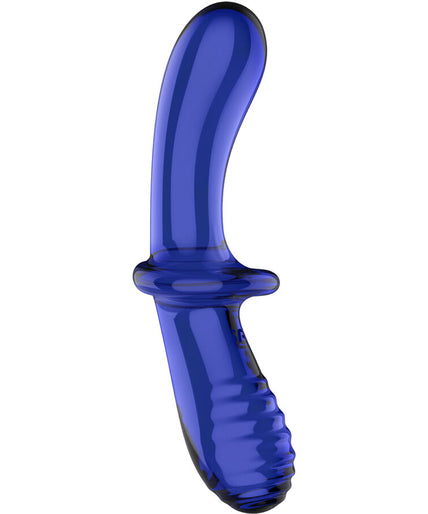 SATISFYER - DOUBLE CRYSTAL DILDO BLUE SATISFYER - DOUBLE CRYSTAL DILDO BLUE