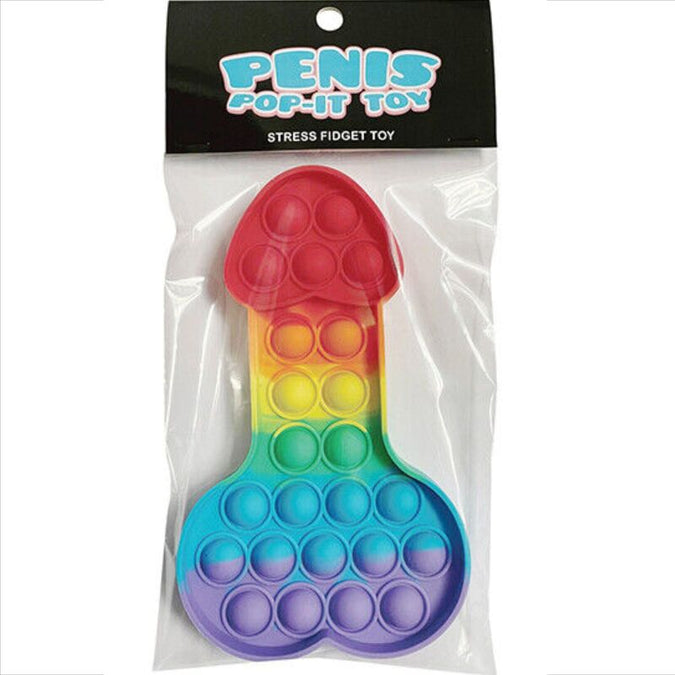 Kheper Games – Multicolor Pop – Het Penis Anti-Stress Speelgoed