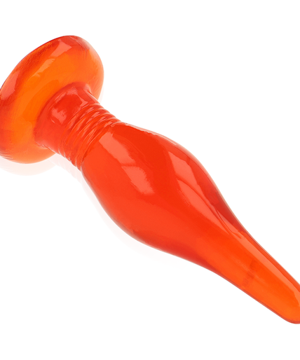 BAILE - RED SOFT TOUCH ANAL PLUG 14.2 CM BAILE - RED SOFT TOUCH ANAL PLUG 14.2 CM