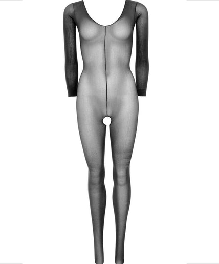 LEG AVENUE - BODYSTOCKING LONG SLEEVE BLACK LEG AVENUE - BODYSTOCKING LONG SLEEVE BLACK