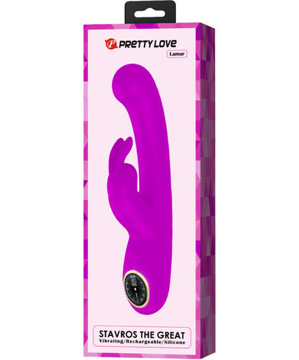 PRETTY LOVE - LAMAR RABBIT VIBRATOR & VIOLET G-SPOT PRETTY LOVE - LAMAR RABBIT VIBRATOR & VIOLET G-SPOT