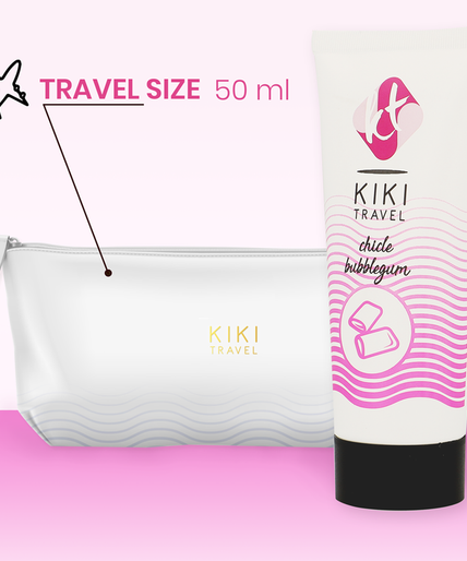 KIKÍ TRAVEL - BUBBLEGUM LUBRICANT 50 ML KIKÍ TRAVEL - BUBBLEGUM LUBRICANT 50 ML