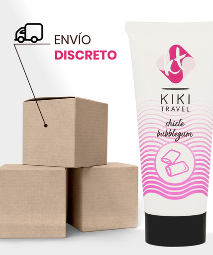 KIKÍ TRAVEL - BUBBLEGUM LUBRICANT 50 ML KIKÍ TRAVEL - BUBBLEGUM LUBRICANT 50 ML