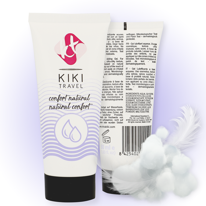 Kikí Travel – Confort Natural Lubricant 50 Ml