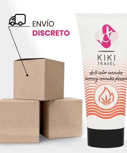 KIKÍ TRAVEL - CANNABIS HOT EFFECT LUBRICANT 50 ML KIKÍ TRAVEL - CANNABIS HOT EFFECT LUBRICANT 50 ML