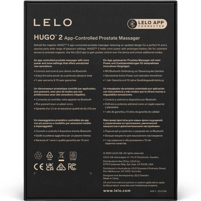 LELO – HUGO 2 Prostate Massager – Green
