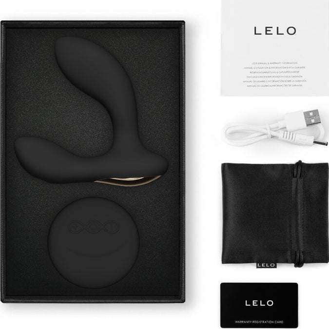 LELO – HUGO 2 Remote Control Prostate Massager – Black - by Pleasurements