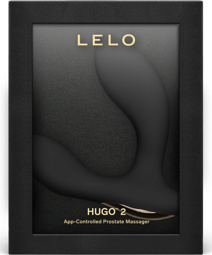 LELO – HUGO 2 Prostate Massager – Black - by Pleasurements LELO – HUGO 2 Prostate Massager – Black - by Pleasurements