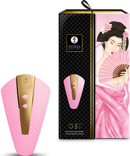 SHUNGA - OBI INTIMATE MASSAGER PINK SHUNGA - OBI INTIMATE MASSAGER PINK