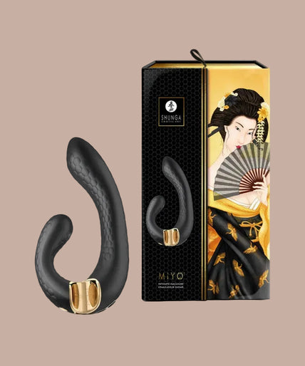 Shunga – MIYO Intimate Massager Black Shunga – MIYO Intimate Massager Black