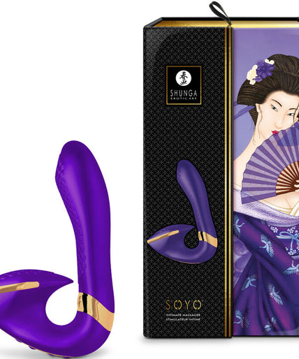 SHUNGA - SOYO INTIMATE MASSAGER VIOLET SHUNGA - SOYO INTIMATE MASSAGER VIOLET