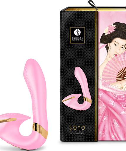 SHUNGA - SOYO INTIMATE MASSAGER PINK SHUNGA - SOYO INTIMATE MASSAGER PINK