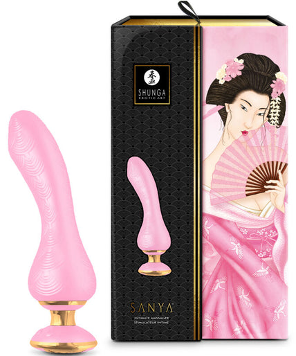 SHUNGA - SANYA INTIMATE MASSAGER PINK SHUNGA - SANYA INTIMATE MASSAGER PINK