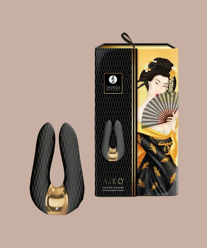 Shunga – AIKO Intimate Massager Black