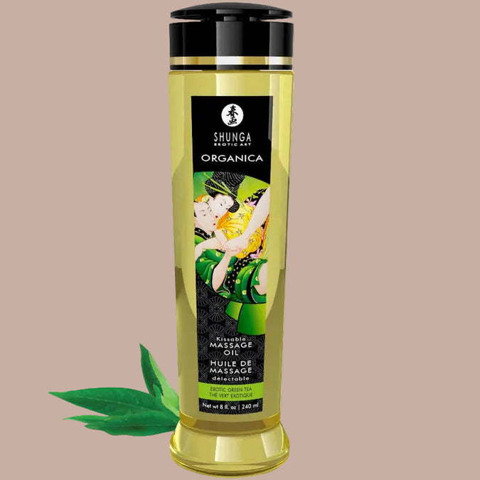 Shunga – Biologische Massageolie Groene Thee 240ml
