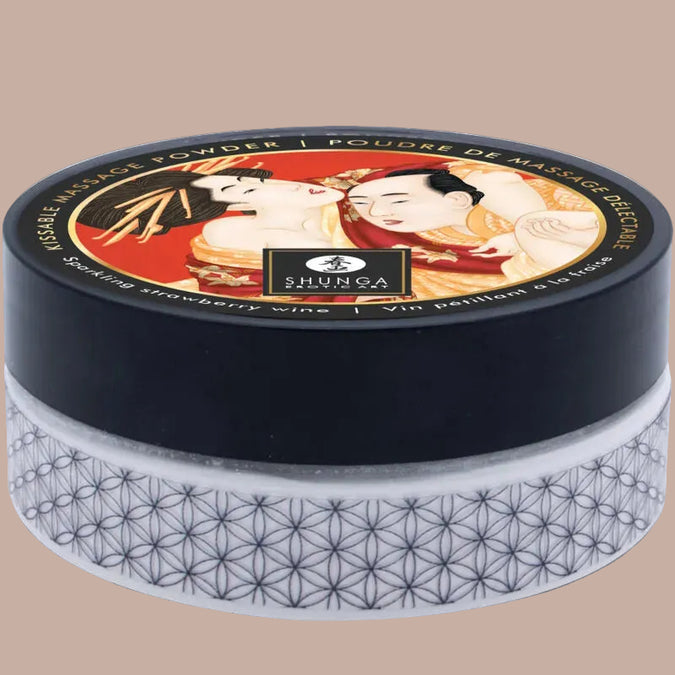 Shunga – Eetbare Massagepoeder Kit Aardbei
