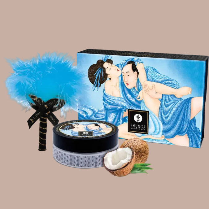 Shunga – Edible Coconut Massage Powder Kit