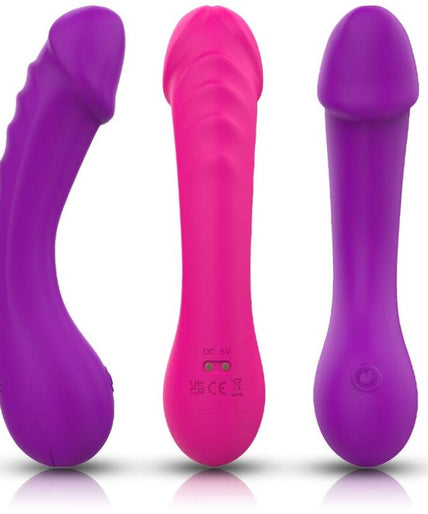 Armony – Dildo Vibrator G – Spot Siliconen Fuchsia Armony – Dildo Vibrator G – Spot Siliconen Fuchsia