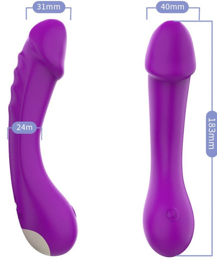 Armony – Dildo Vibrator G – Spot Siliconen Paars Armony – Dildo Vibrator G – Spot Siliconen Paars
