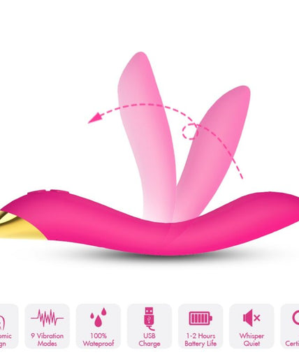 Armony – Flamingo Vibrator Multipositie Fuchsia Armony – Flamingo Vibrator Multipositie Fuchsia
