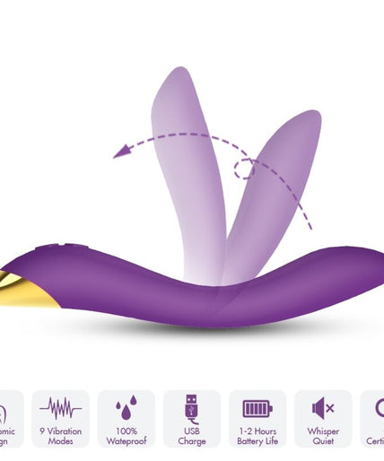Armony – Flamingo Vibrator Meerdere Posities Paars Armony – Flamingo Vibrator Meerdere Posities Paars