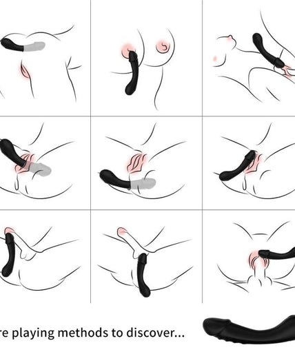 Armony – Dildo Vibrator G – Spot Siliconen Zwart Armony – Dildo Vibrator G – Spot Siliconen Zwart
