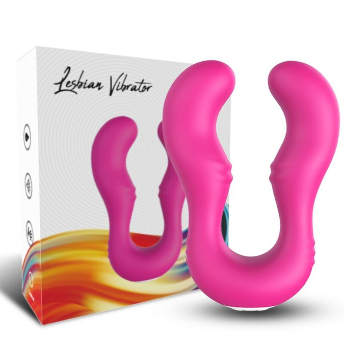 ARMONY - SERAPH VIBRATOR DUBBELE AFSTANDSBEDIENING FUCHSIA