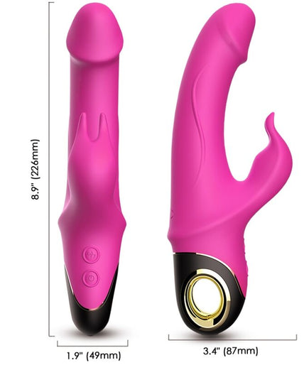 ARMONY - METEROR DILDO VIBRATOR RABBIT ROTATOR FUCHSIA ARMONY - METEROR DILDO VIBRATOR RABBIT ROTATOR FUCHSIA