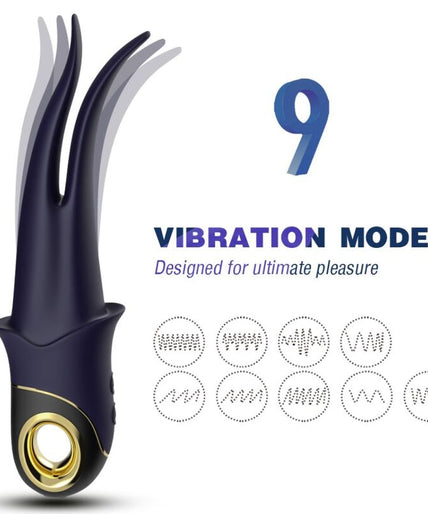 ARMONY - SHADOW VIBRATOR DOUBLE-HEAD TEASING BLUE ARMONY - SHADOW VIBRATOR DOUBLE-HEAD TEASING BLUE
