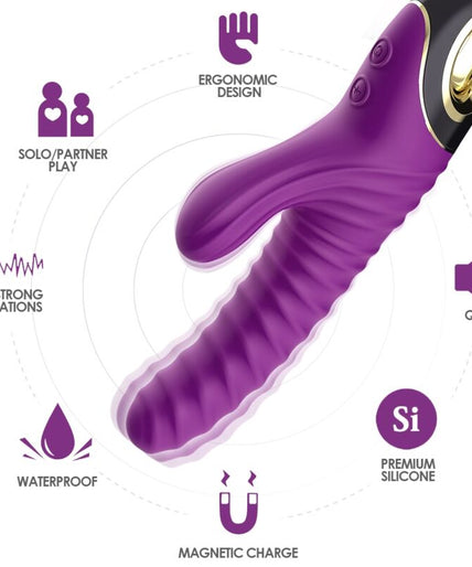 ARMONY - ETERNITY VIBRATOR SILICONE PURPLE ARMONY - ETERNITY VIBRATOR SILICONE PURPLE
