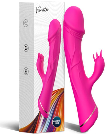 Armony – Dildo Vibrator Rabbit Siliconen Fuchsia Armony – Dildo Vibrator Rabbit Siliconen Fuchsia