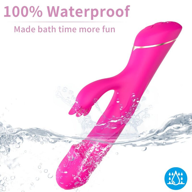 Armony – Dildo Vibrator Rabbit Silicone Fuchsia