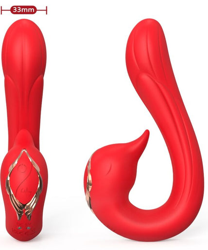 Armony – Delfin vibrator met meerdere standen en warmtefunctie Rood Armony – Delfin vibrator met meerdere standen en warmtefunctie Rood