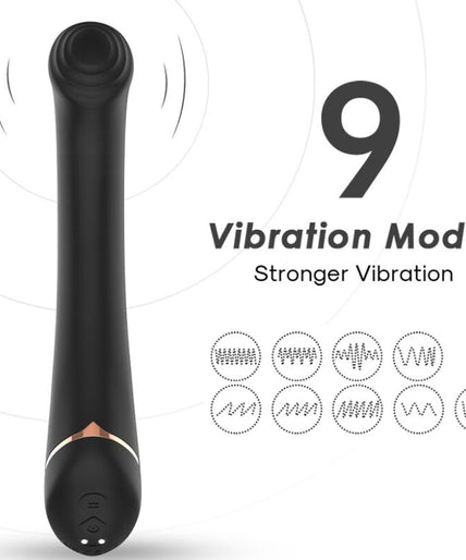 ARMONY - VIBRATOR FALT HEAD SILICONE BLACK ARMONY - VIBRATOR FALT HEAD SILICONE BLACK