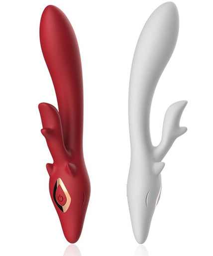 ARMONY - ELK VIBRATOR RABBIT CURVED RED ARMONY - ELK VIBRATOR RABBIT CURVED RED