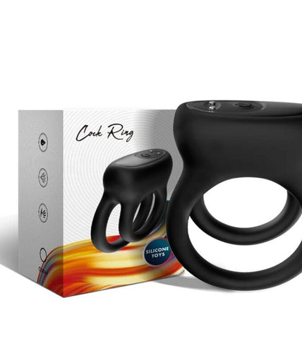 ARMONY - DOUBLE RING VIBRATOR BLACK ARMONY - DOUBLE RING VIBRATOR BLACK