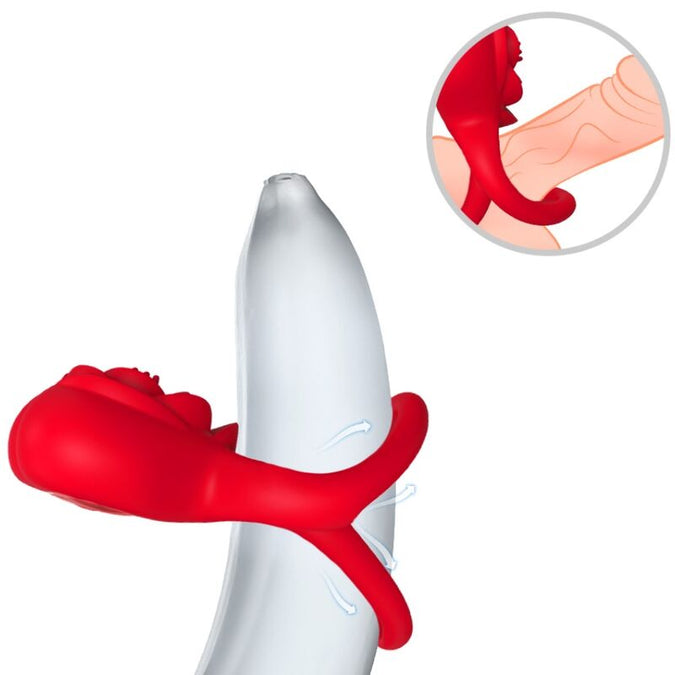 Armony – Ring Vibrator Hart Rood