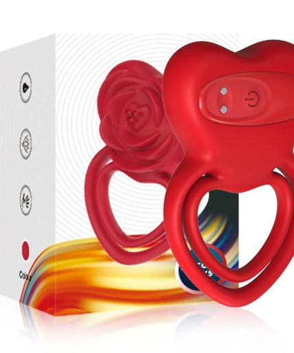 Armony – Ring Vibrator Heart Red Armony – Ring Vibrator Heart Red