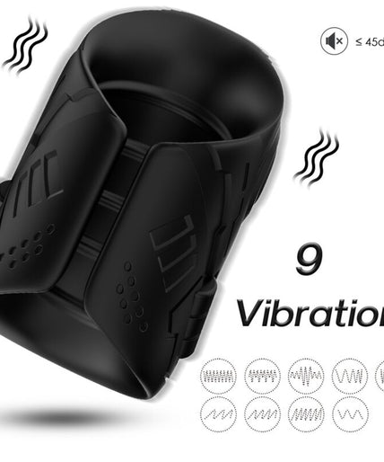 Armony – Masturbator en vibrator zwart Armony – Masturbator en vibrator zwart