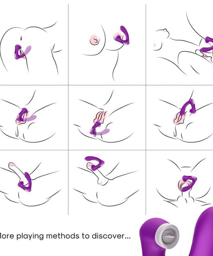 ARMONY - SECRETKISS LIKKENDE TRILLENDE CLIT & GEBOGEN PAARSE VIBRATOR ARMONY - SECRETKISS LIKKENDE TRILLENDE CLIT & GEBOGEN PAARSE VIBRATOR
