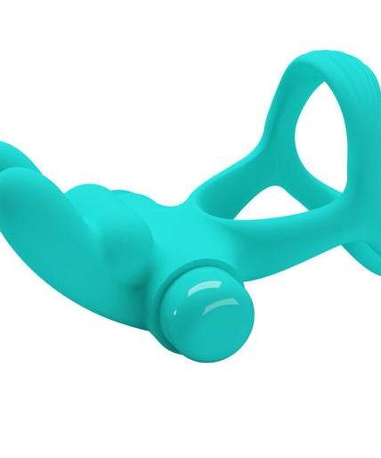 PRETTY LOVE - DANTE GREEN RABBIT VIBRATOR RING PRETTY LOVE - DANTE GREEN RABBIT VIBRATOR RING