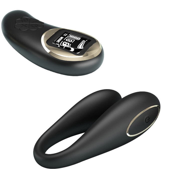 PRETTY LOVE - NATHAN DOUBLE PLEASURE VIBRATOR AFSTANDSBEDIENING
