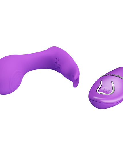 PRETTY LOVE - IDABELLE VIBRATION & PULSATION REMOTE CONTROL VIOLET PRETTY LOVE - IDABELLE VIBRATION & PULSATION REMOTE CONTROL VIOLET