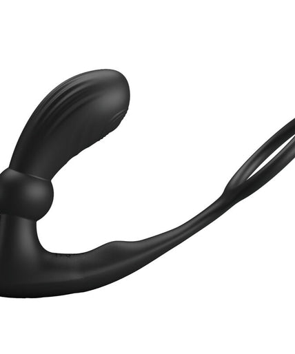 PRETTY LOVE - WARREN BLACK ANAL RING & VIBRATOR PRETTY LOVE - WARREN BLACK ANAL RING & VIBRATOR