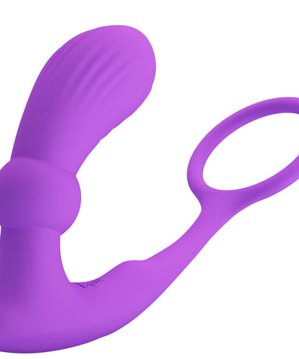 PRETTY LOVE - WARREN VIOLET ANAL RING & VIBRATOR PRETTY LOVE - WARREN VIOLET ANAL RING & VIBRATOR