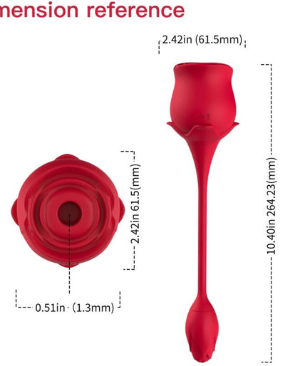 Armony – Pink Clitoris Sucker & Vibrator 10 Modes Red Armony – Pink Clitoris Sucker & Vibrator 10 Modes Red