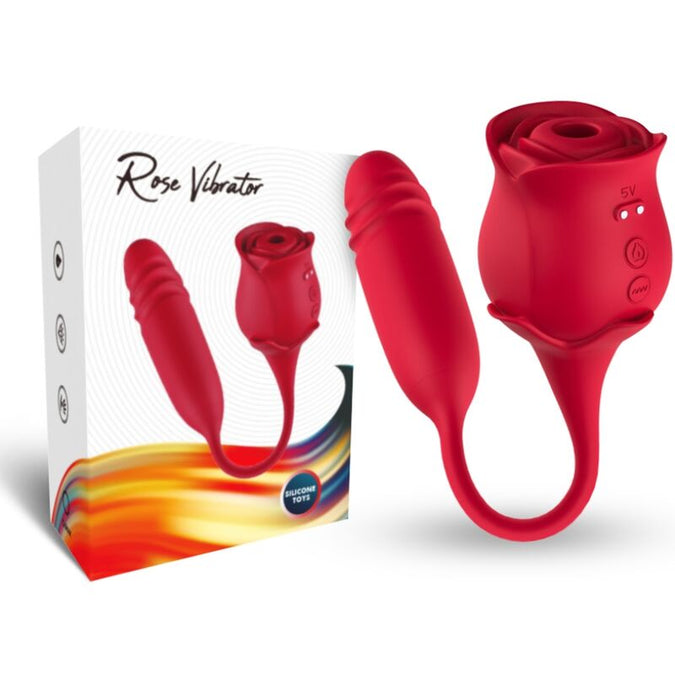 Armony – Roseknigth Clitoris Sucker & Vibrator Red