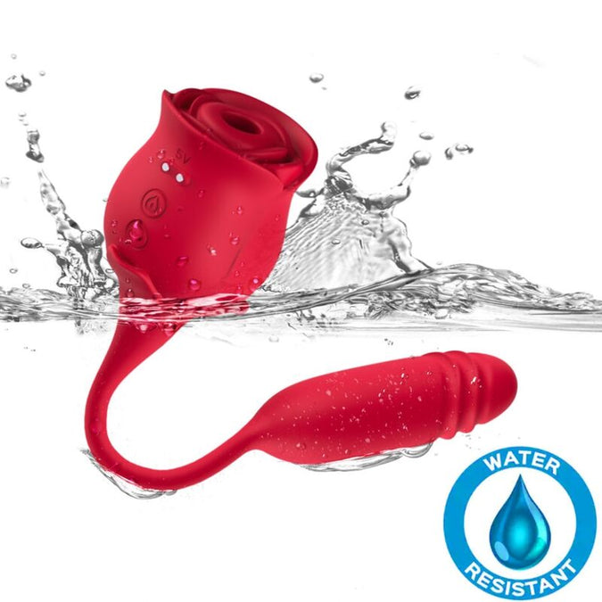 Armony – Roseknigth Clitoris Sucker & Vibrator Red